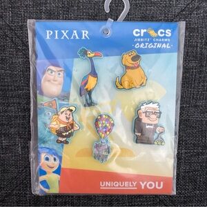 CROCS Pixar Jibbitz Charms Pack - Blue, White, Yellow
